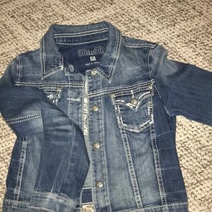 Miss Me long sleeve denim jacket